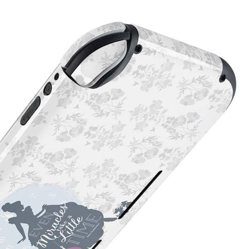 Disney Cinderella Miracles Take Time Silhouette Nintendo Switch Lite Skin